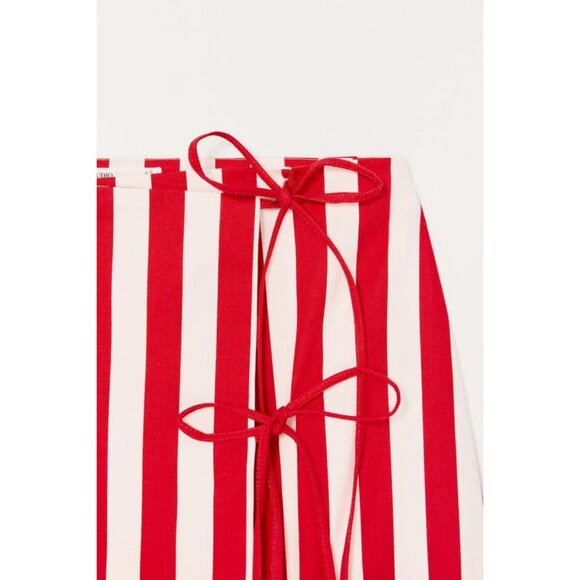 ZARA LIMITED EDITION STRIPED MIDI SKIRT - Picture 6 of 6